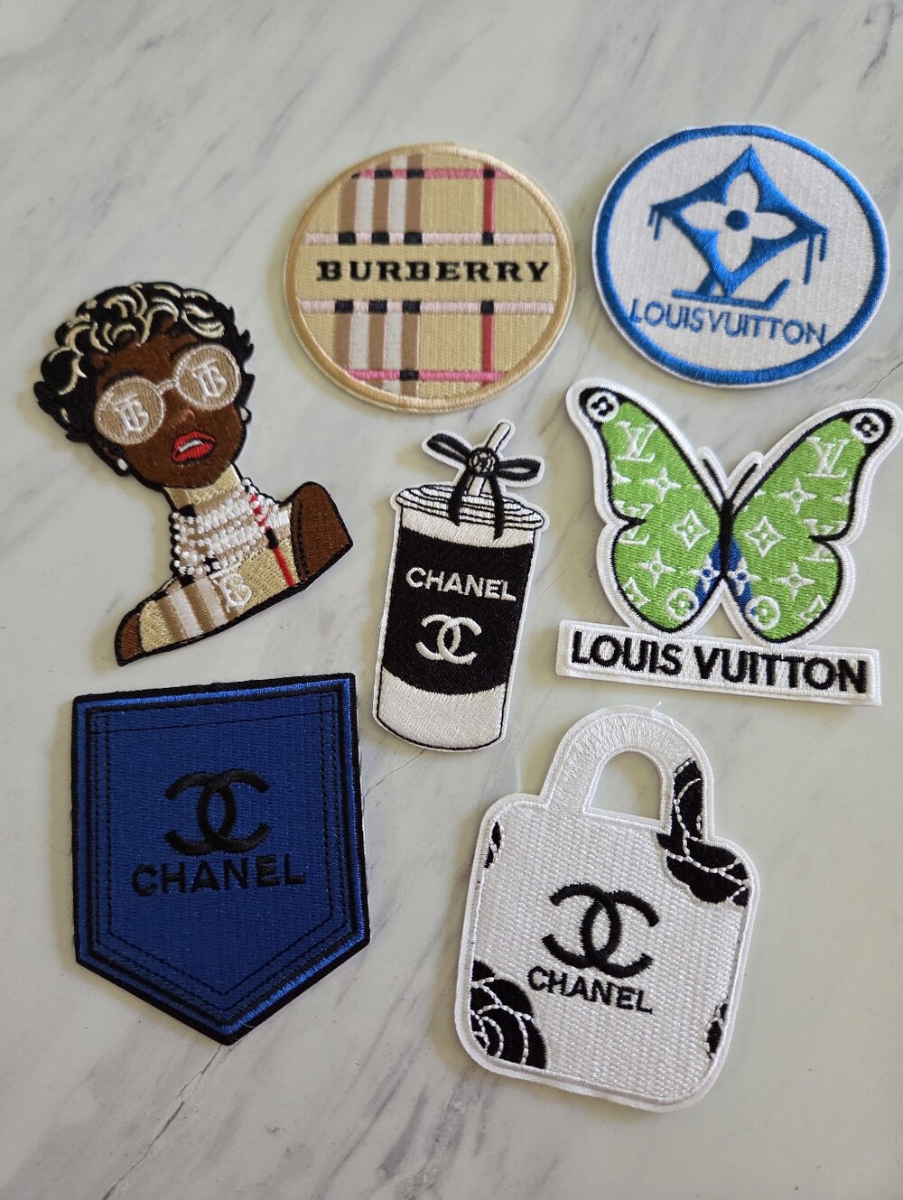 Iron On Fashion Patches New w/Out Tags